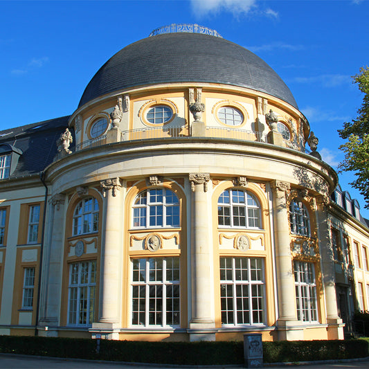Aussenansicht der Rotunde der Bucerius Law School in Hamburg